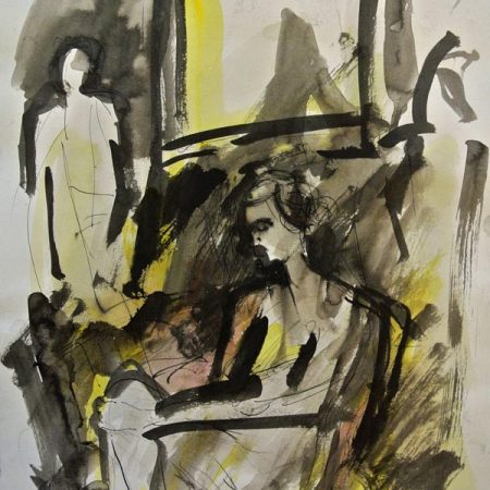 Portrait art, figurative art, humanism paintings. By contemporary artist Philip Senior